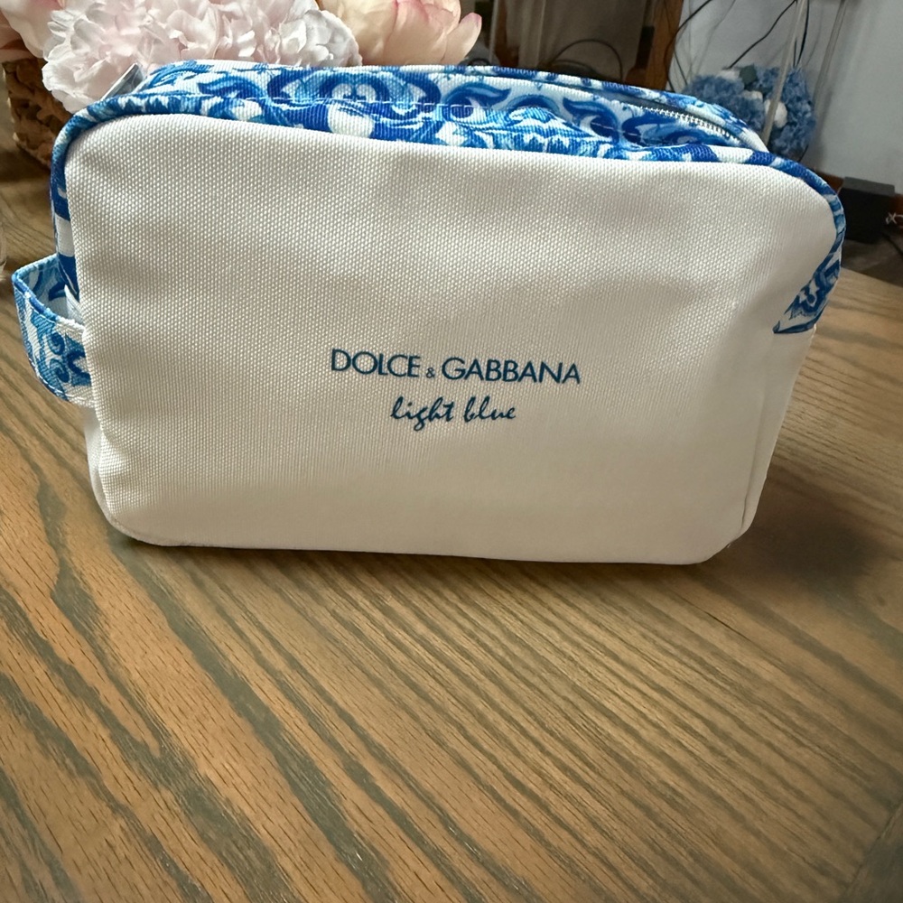 Dolce & Gabbana Light Blue Cosmetic Bag